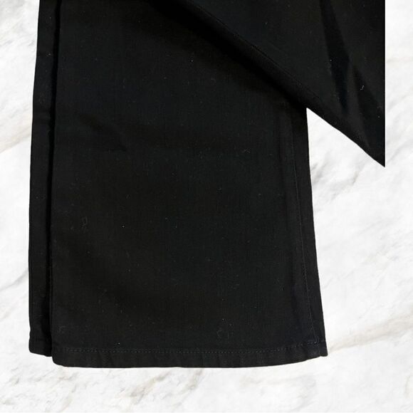 Ralph Lauren Black Boot Cut Denim Jeans Size 10 Petite - Picture 5 of 8